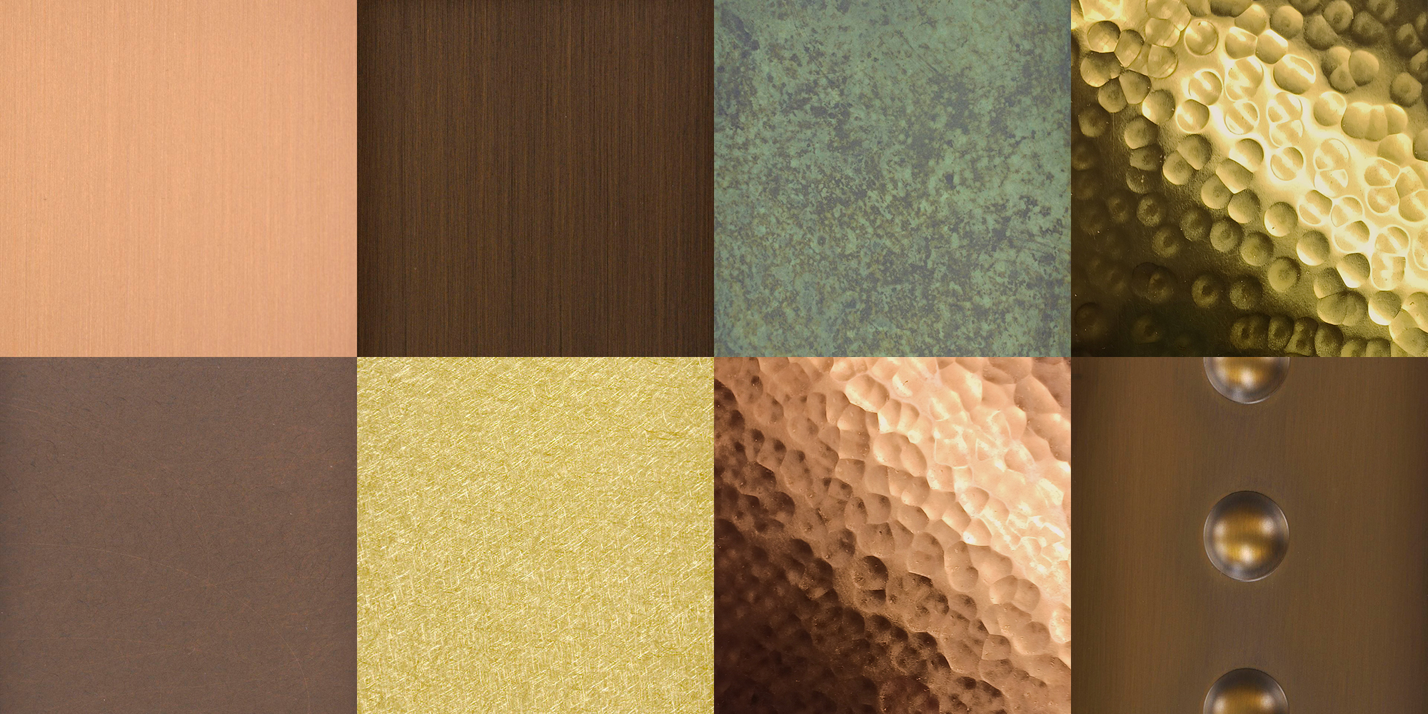 Bronze Finish Samples｜KIKUKAWA