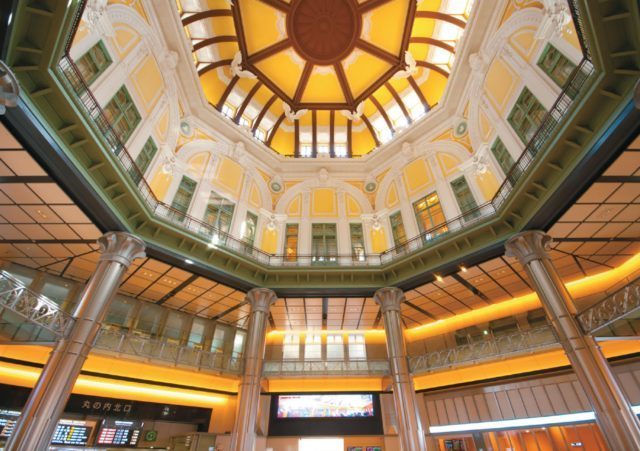 North dome of Tokyo Station, Marunouchi Building