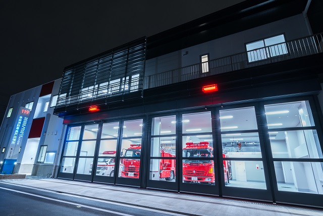 SLF door, Okudo Fire Department