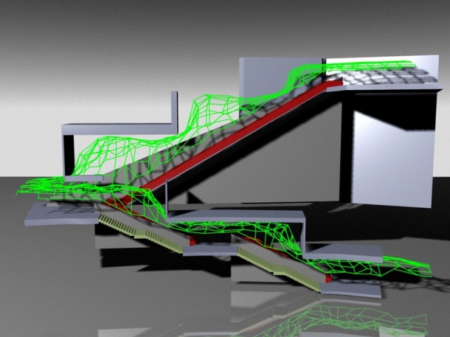 The 3D model of the ‘Webframe’