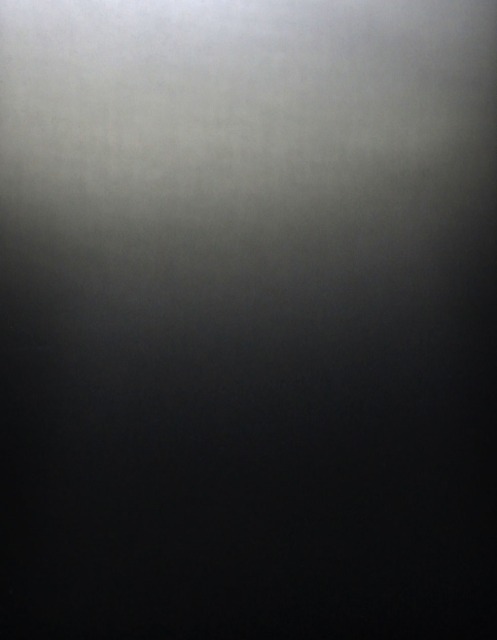 Sample of ‘piano black’ steel, from Kikukawa’s steel finish sample book