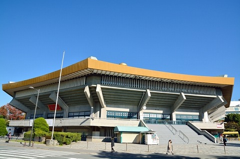 The Nippon Budokan from a distance