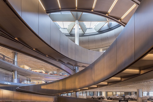 Bloomberg European headquarters:Ramp