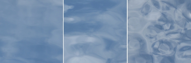 外部で空を映した状態で撮影