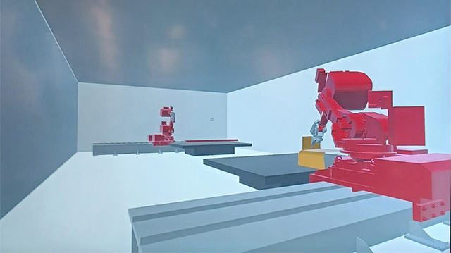 工業高校生と卒業制作でコラボ　溶接機VR